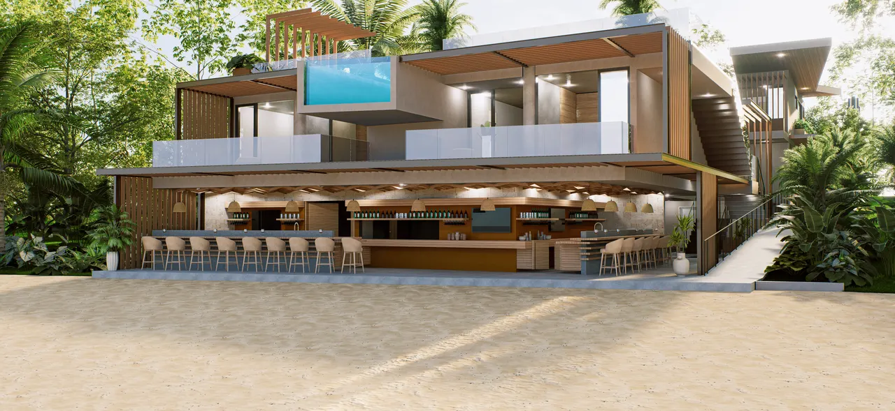 Lado playa — restaurante y bar